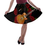 Puli dog - Slash  A-line Skater Skirt