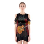 Puli dog - Slash  Shoulder Cutout One Piece