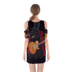 Shoulder Cutout One Piece Dress 