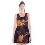 Puli dog - Slash  Scoop Neck Skater Dress