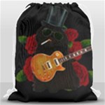 Puli dog - Slash  Drawstring Bag (Large)