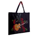 Zipper Large Tote Bag 