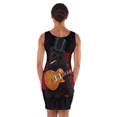 Wrap Front Bodycon Dress 