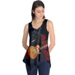 Puli dog - Slash  Sleeveless Tunic