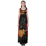 Puli dog - Slash  Empire Waist Maxi Dress