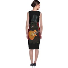 Classic Sleeveless Midi Dress 