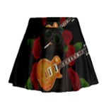 Puli dog - Slash  Mini Flare Skirt