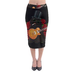 Midi Pencil Skirt 