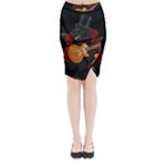 Puli dog - Slash  Midi Wrap Pencil Skirt