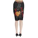 Midi Wrap Pencil Skirt 