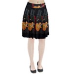 Puli dog - Slash  Pleated Skirt