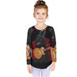 Puli dog - Slash  Kids  Long Sleeve Tee
