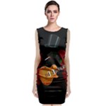 Puli dog - Slash  Sleeveless Velvet Midi Dress