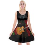 Puli dog - Slash  Reversible Velvet Sleeveless Dress