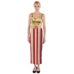 movie popcorn Fitted Maxi Dress