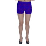 Purple Pilick2 Skinny Shorts