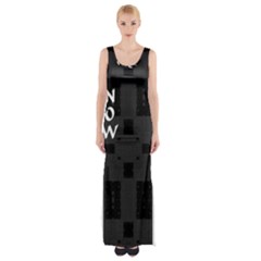 Thigh Split Maxi Dress 