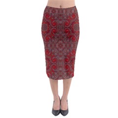 Midi Pencil Skirt 