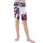 Biker Babe Kids  Mid Length Swim Shorts