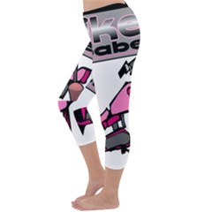 Capri Winter Leggings Back Capri Winter Leggings Back