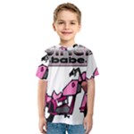 Biker Babe Kids  Sport Mesh Tee