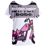 Biker Babe Women s Oversized Tee