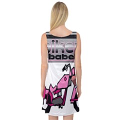 Sleeveless Satin Nightdress Back