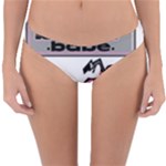 Biker Babe Reversible Hipster Bikini Bottoms