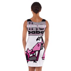 Wrap Front Bodycon Dress 