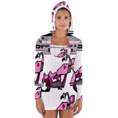 Long Sleeve Hooded T-shirt 