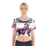 Biker Babe Cotton Crop Top