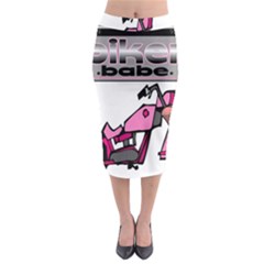 Midi Pencil Skirt 