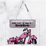 Biker Babe Medium Tote Bag