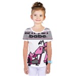 Biker Babe Kids  One Piece Tee