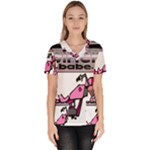 Biker Babe Scrub Top