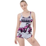 Biker Babe Boyleg Tankini Set 