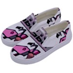 Biker Babe Kids  Canvas Slip Ons