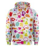 hipster kawaii  Men s Pullover Hoodie