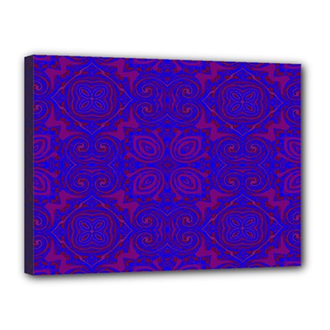 Purple Pilick2 Canvas 16  x 12  (Stretched) from ArtsNow.com