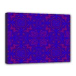 Purple Pilick2 Canvas 16  x 12  (Stretched)