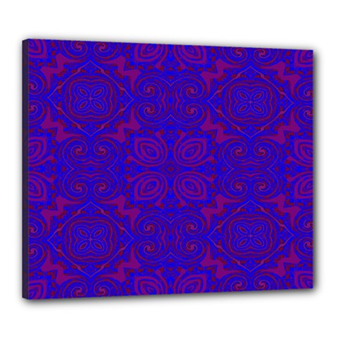 Purple Pilick2 Canvas 24  x 20  (Stretched) from ArtsNow.com