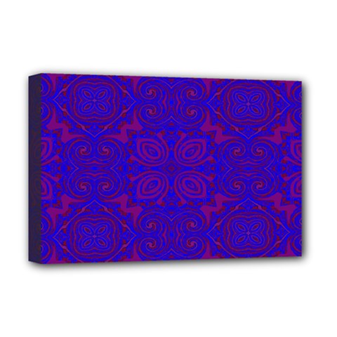 Purple Pilick2 Deluxe Canvas 18  x 12  (Stretched) from ArtsNow.com
