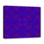 Purple Pilick2 Deluxe Canvas 24  x 20  (Stretched)