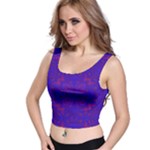 Purple Pilick2 Crop Top