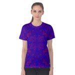 Purple Pilick2 Women s Cotton Tee