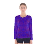 Purple Pilick2 Women s Long Sleeve Tee
