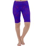 Purple Pilick2 Cropped Leggings 