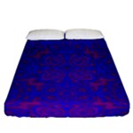 Purple Pilick2 Fitted Sheet (California King Size)