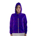 Purple Pilick2 Hooded Wind Breaker (Women)