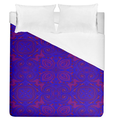 Purple Pilick2 Duvet Cover (Queen Size) from ArtsNow.com